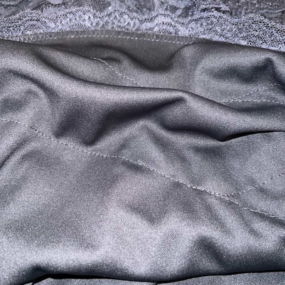 Cache Cocktail Dress Size 10 Gray lace Sequins & Beads EUC wore once - Picture 9 of 12